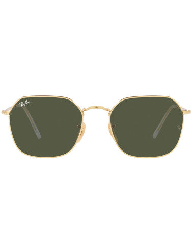 Ray Ban RB3694 001/31 JIM Square Shape G-15 Dorado