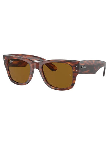 Ray Ban RB0840S 954/33 Mega Wayfarer Carey Cafe