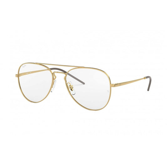 Ray Ban Oftalmico RB6413 2500 New Aviator Gota Dorado Clasico