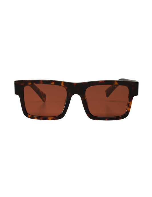 Prada SPR 19WS VAU-2Z1 Square Shape Turtle brown