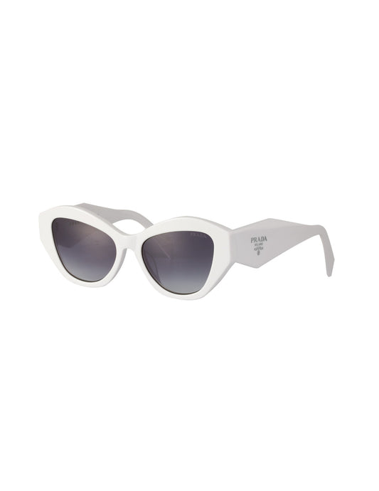 Prada SPR07Y 142130 Symbole abstract Gris Degradado Blanco