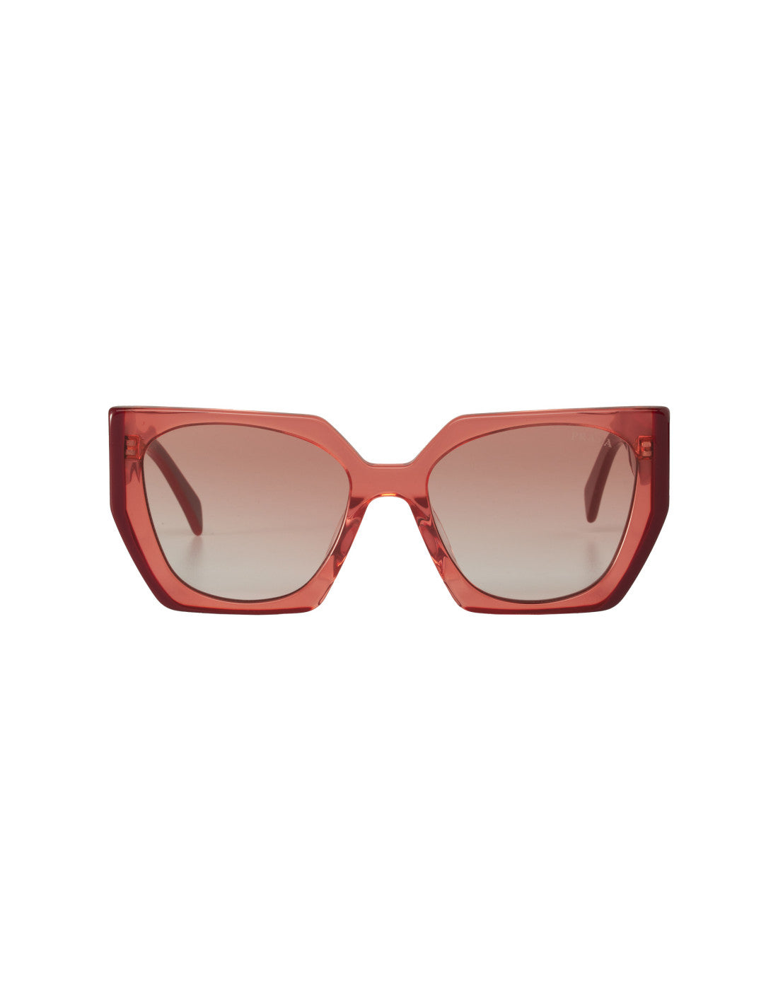 Prada SPR15W 122-1L0 Rectangle Shape Vino Degradado