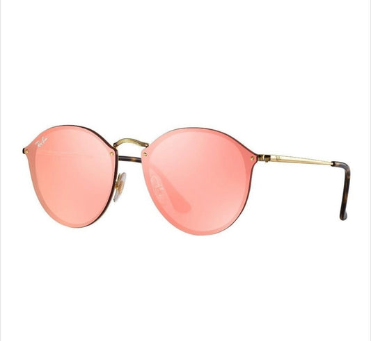 Round Metal Blaze Rosa