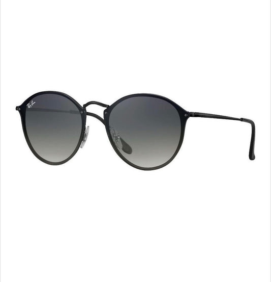Round Metal Blaze Negro degradado