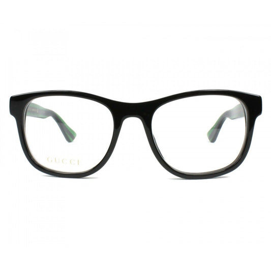 Gucci Gg0004O 002 Square Shape Negro Verde