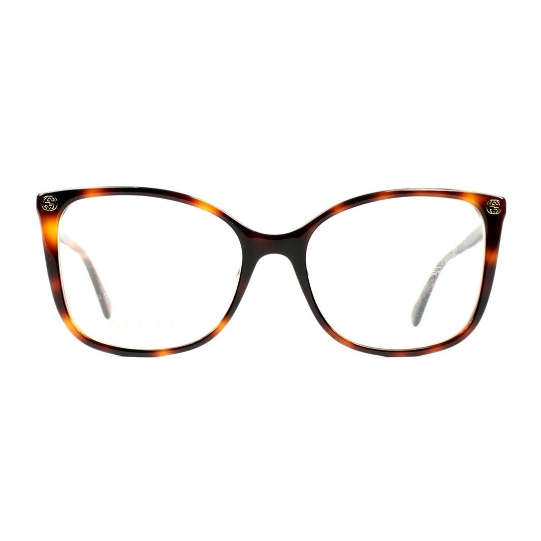 Gucci Gg0026O 002 Square Carey Dorado Original