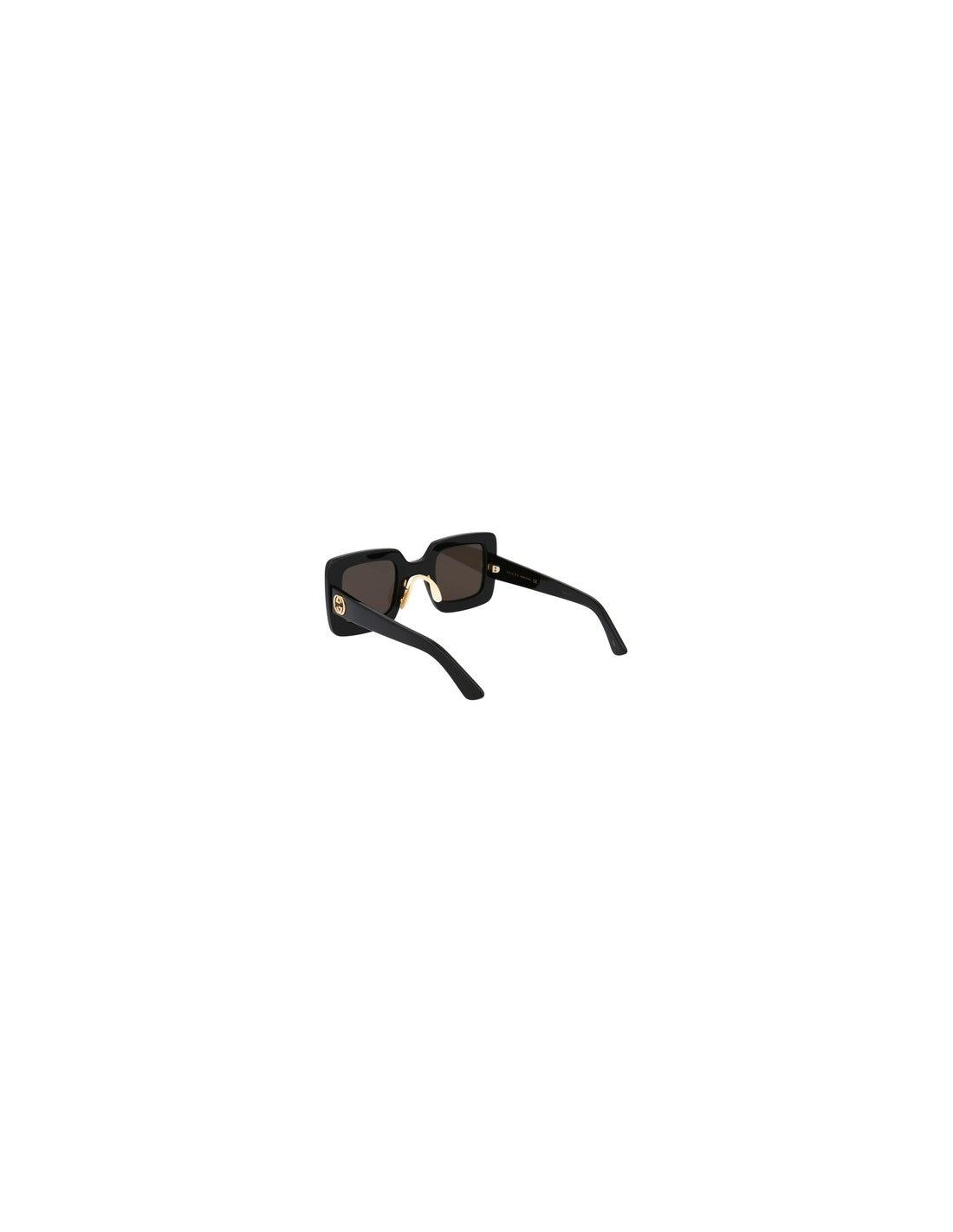 Gucci Gg0780S 005 Square Shape Negro Dorado Original