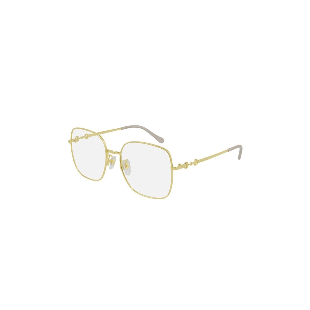 Gucci Gg0883OA 001 Square Dorado Transparente Original