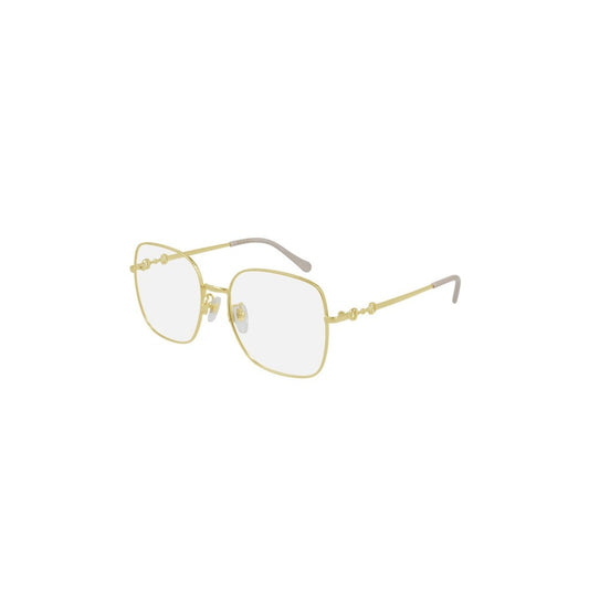 Gucci Gg0883OA 001 Square Dorado Transparente Original