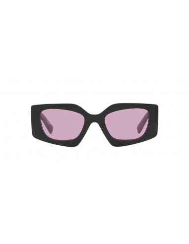 Prada SPR15Y-F 1AB-07Q Symbole abstract Vino Negro