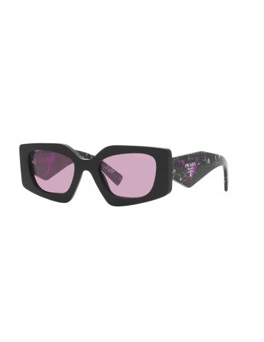 Prada SPR15Y-F 1AB-07Q Symbole abstract Vino Negro