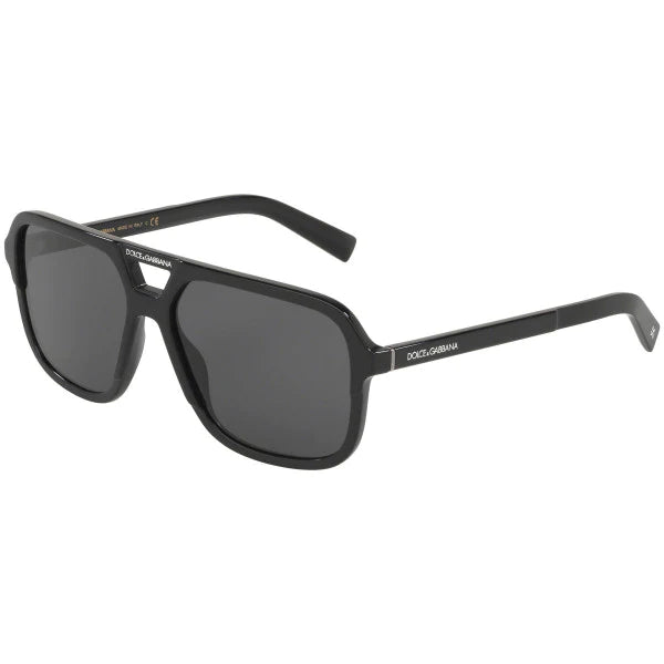 DG4354 501/87 AVIATOR SQUARE NEGRO GRIS