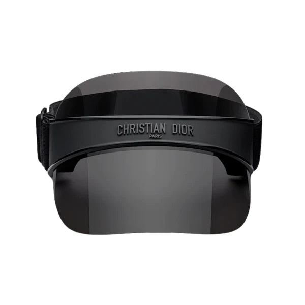 DIOR DiorClub V1U Visera Negro Gris Con accesorios