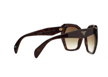 Prada SPR16R-F 2AU-4M0 Heritage Carey Cafe Degradado