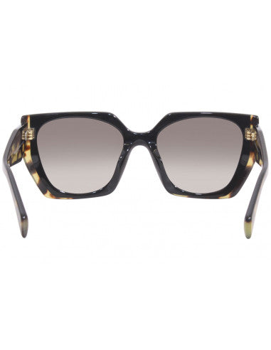 Prada SPR15W 389-0A7 Rectangle Shape Carey Negro