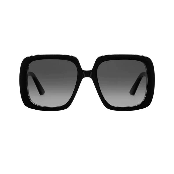 DIOR BOBBY S2U 10A0 SQUARE SHAPE NEGRO DORADO