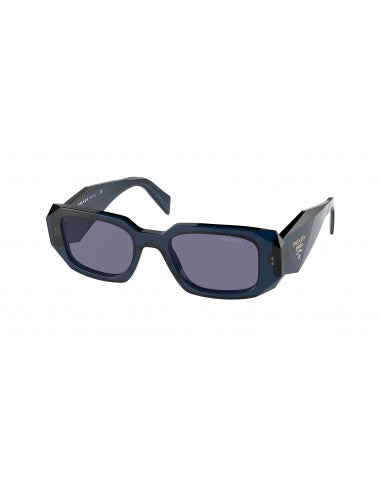 Prada SPR17W 08Q-420 Symbole Rectangle Azul Dorado