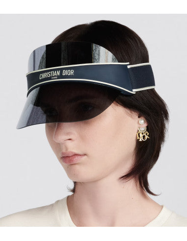 Dior DiorClub V1U 31B8 Visera Oblique azul