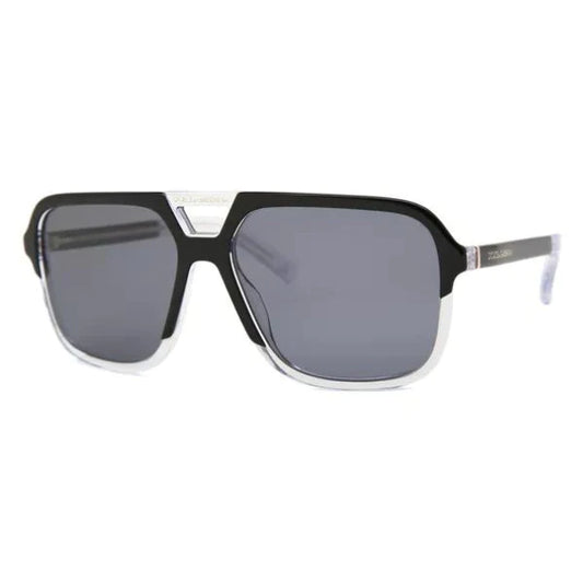 Dolce & Gabbana DG4354 501/81 Aviator Square Negro Polarizado