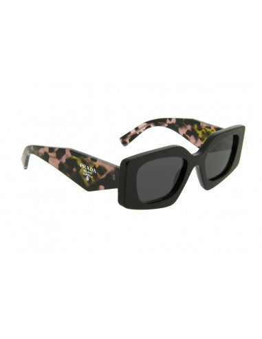 Prada SPR15Y-F 1AB-5S0 Symbole abstract Rosa Negro
