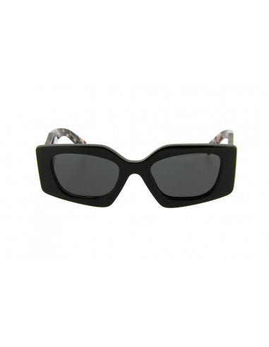 Prada SPR15Y-F 1AB-5S0 Symbole abstract Rosa Negro
