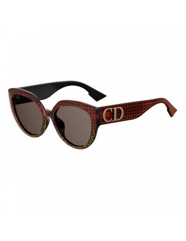 Dior DDIORF DCB2M Square Shape Carey Rojo Original