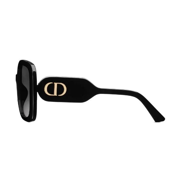 DIOR BOBBY S2U 10A0 SQUARE SHAPE NEGRO DORADO