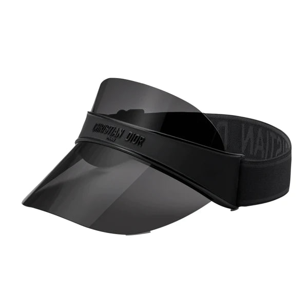 DIOR DiorClub V1U Visera Negro Gris Con accesorios