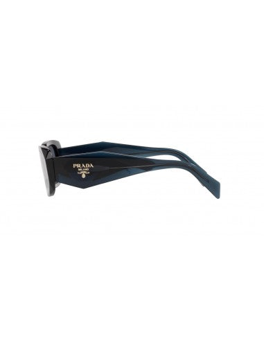 Prada SPR17W 08Q-420 Symbole Rectangle Azul Dorado