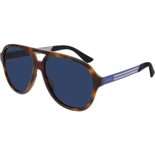 GG0688S 004 AVIATOR METAL CAREY AZUL ORIGINAL