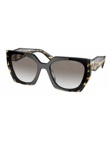 Prada SPR15W 389-0A7 Rectangle Shape Carey Negro