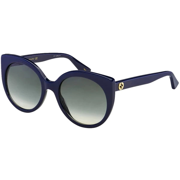 GG0325S 008 ROUND ACETATO AZUL MARINO DEGRADADO