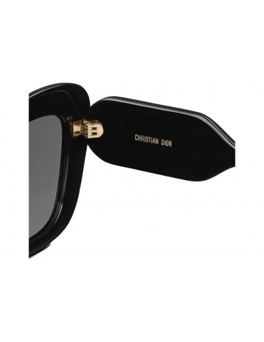Dior Bobby B1U 10A0 Square Shape Negro Dorado