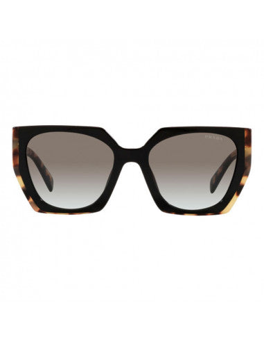 Prada SPR15W 389-0A7 Rectangle Shape Carey Negro