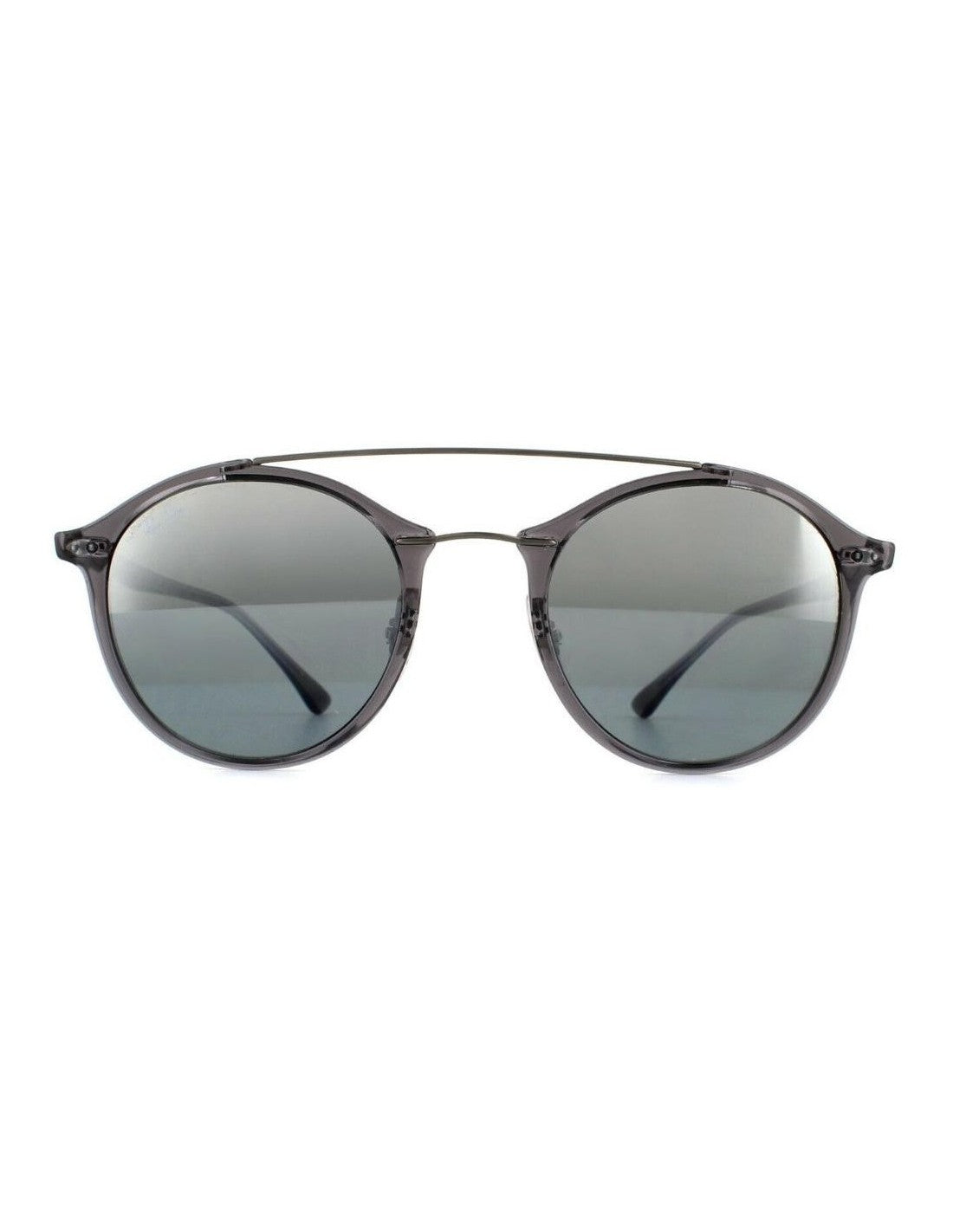 Ray Ban Rb4266 620088 Round Double Bridge Lightray Plateado