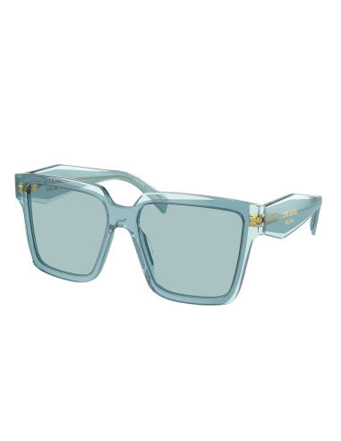 Prada SPR 24Z-F 15I-02F Square Shape Blue Gold