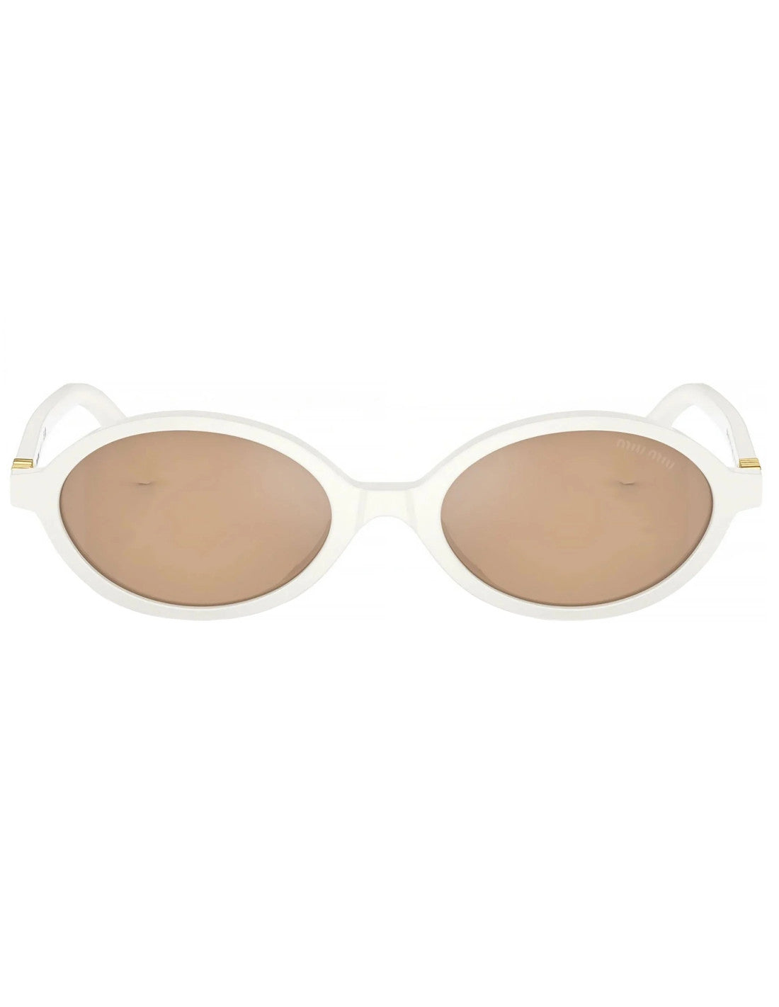 Miu Miu MU 04ZS 142-40D Oval Shape Pink White