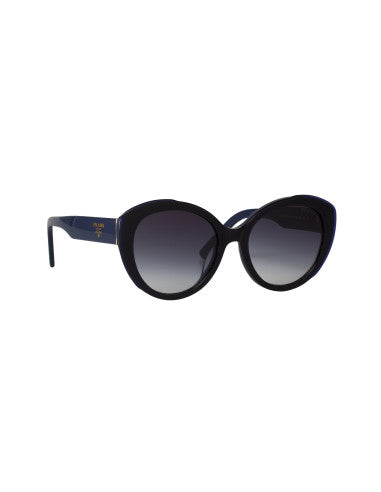 Prada SPR01Y 08V-08I Square Shape Azul transparente