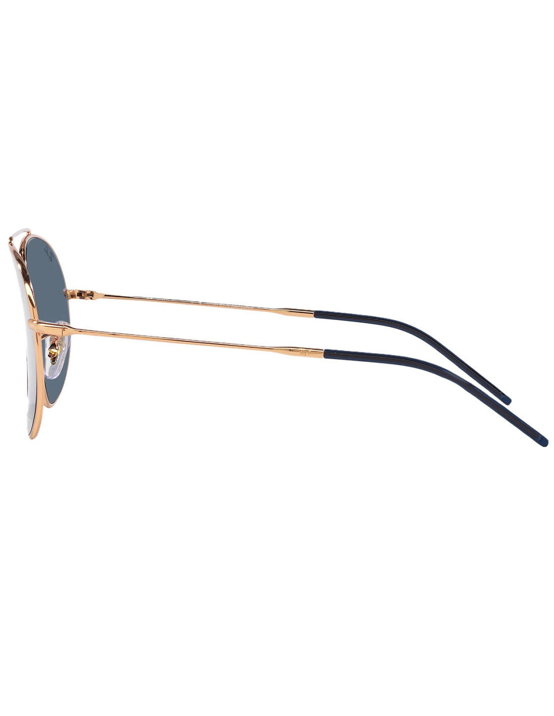 Ray Ban RB0101S 92023A Aviator Reverse Blue Rose Gold