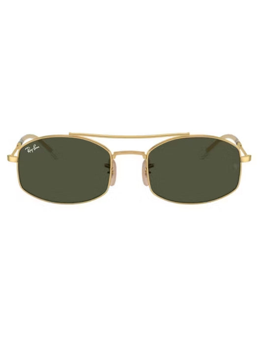 Ray Ban RB3719 001/31 Square Shape Arista Gold