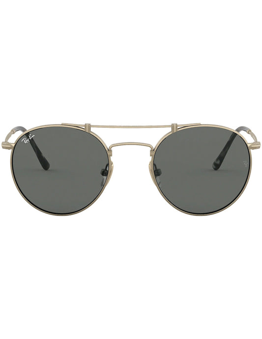 Ray Ban RB8147 913757 Round Double Bridge Titanium