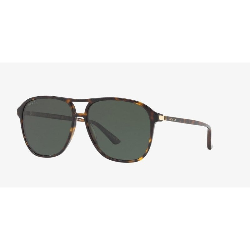 Gucci Gg0016s 007 Square Shape Carey Negro Acetato Original