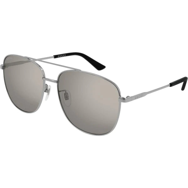 GG0410SK 002 AVIATOR GRIS PLATEADO ORIGINAL GOTA ICON