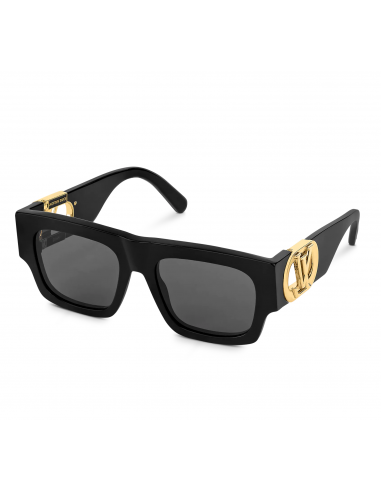 Louis Vuitton Z1478E LINK SQUARE SUNGLASSES Black