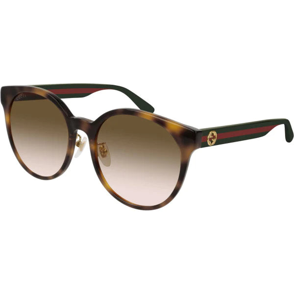 GG0416SK 005 ROUND ACETATO CAREY AZUL CAFÉ DEGRADADO