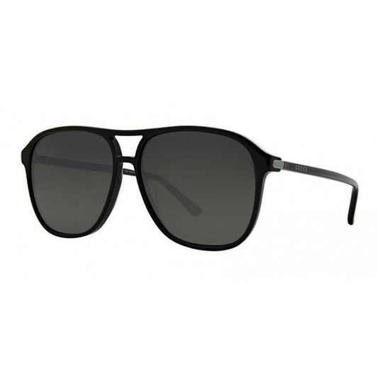 Gucci Gg0016s 001 Square Shape Negro Original Acetato Icon