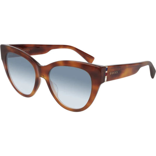 GG0460S 003 EYE CAT ACETATO CAREY, AZUL DEGRADADO